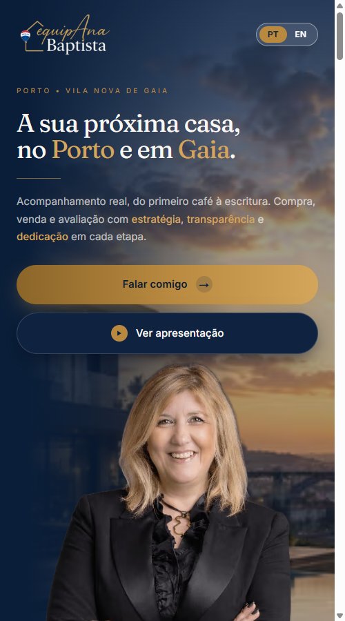 Ana Baptista no telemóvel
